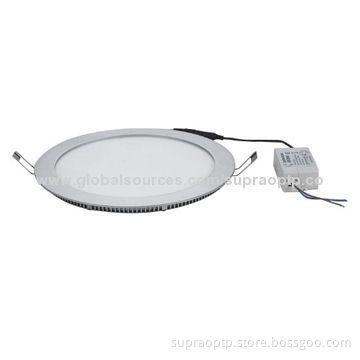 6-inch 12W LED round panel light, CE certified